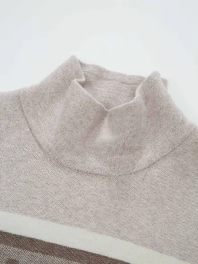 Bilde av WoolLand Solsidan Knitted sweater Cognac